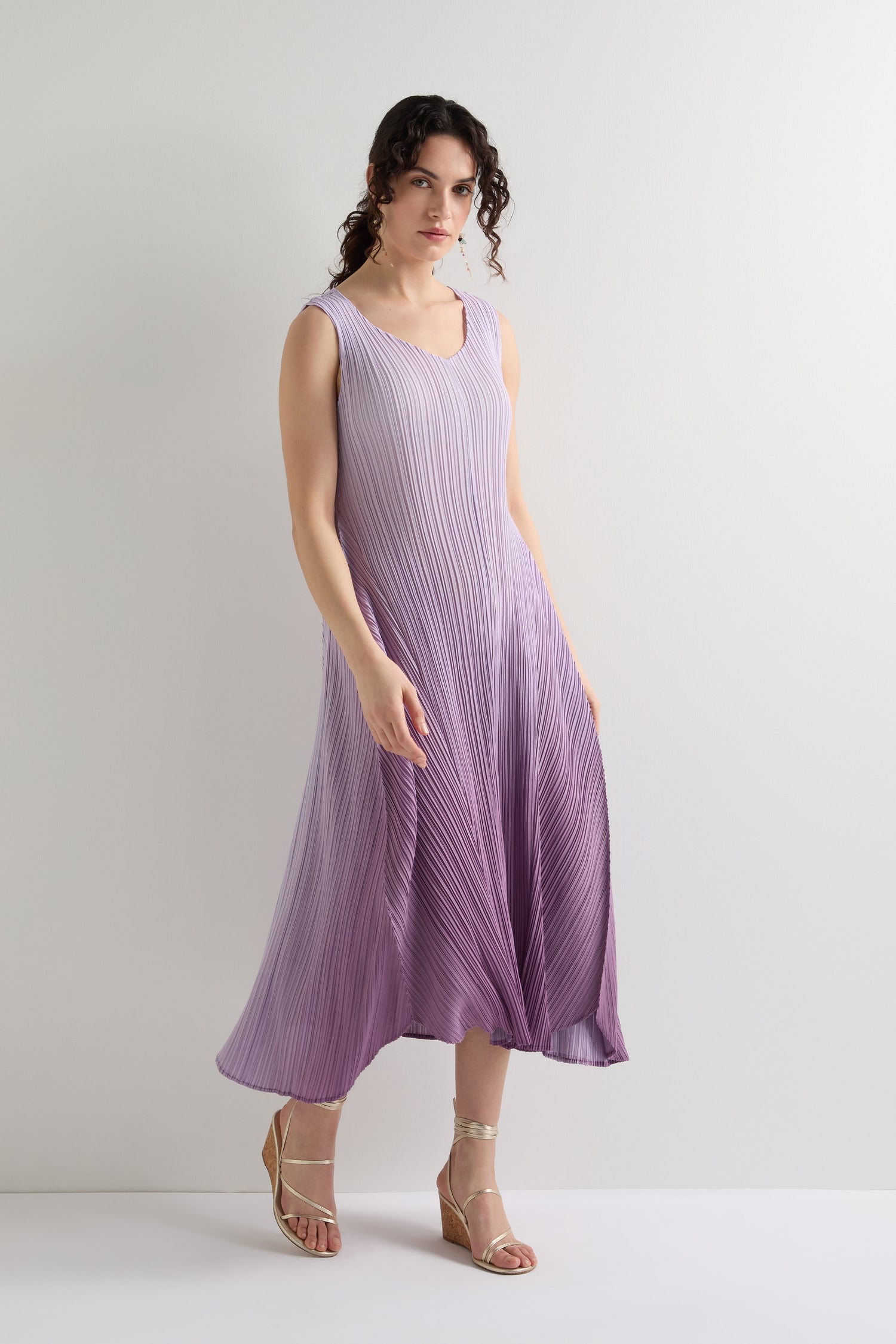 Pleat Dress