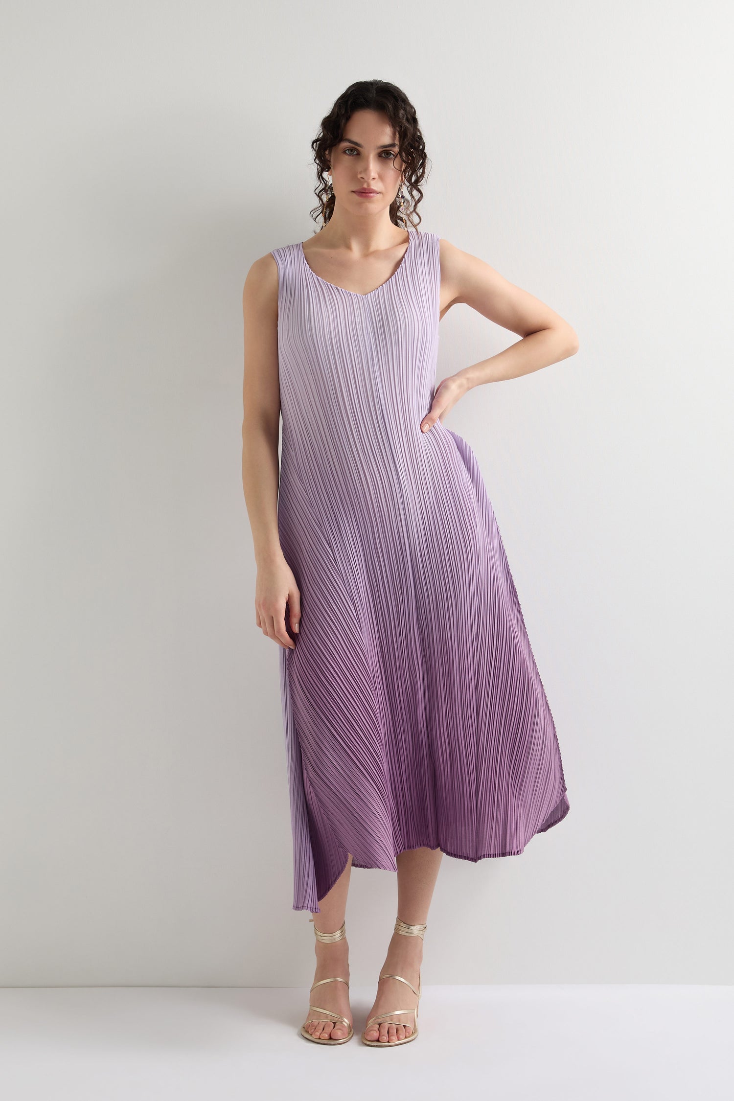 Pleat Dress