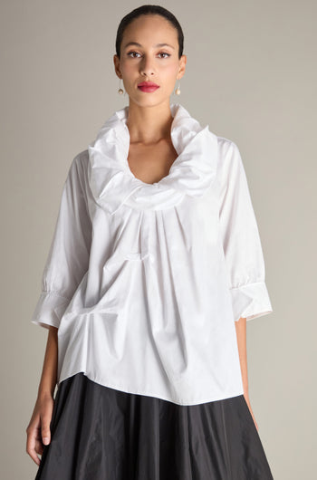 Frill Neck Easy Top