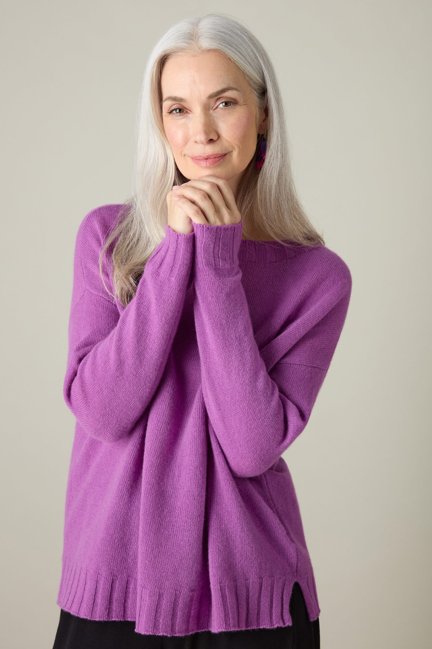 Merino Wool Crop Jumper