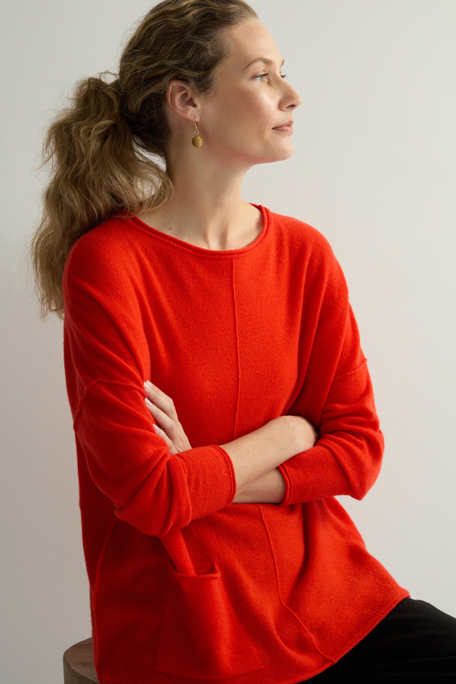 Fine Merino Pocket Jumper