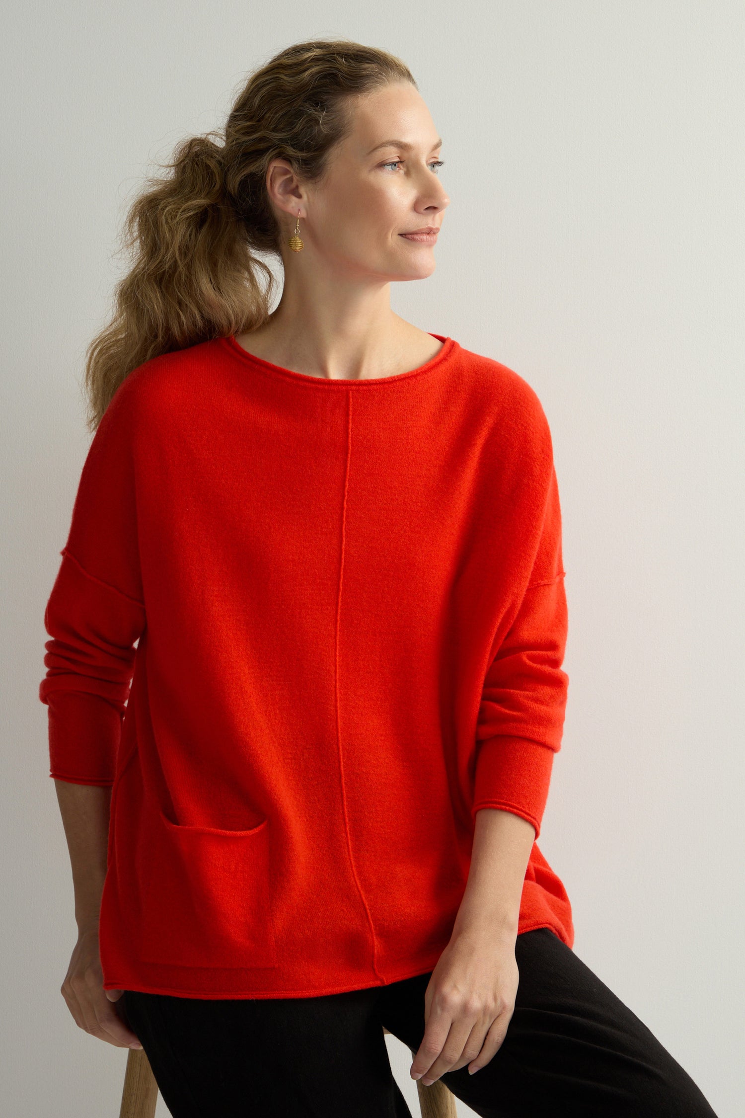 Fine Merino Pocket Jumper