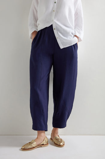 Textured Viscose Bubble Trouser