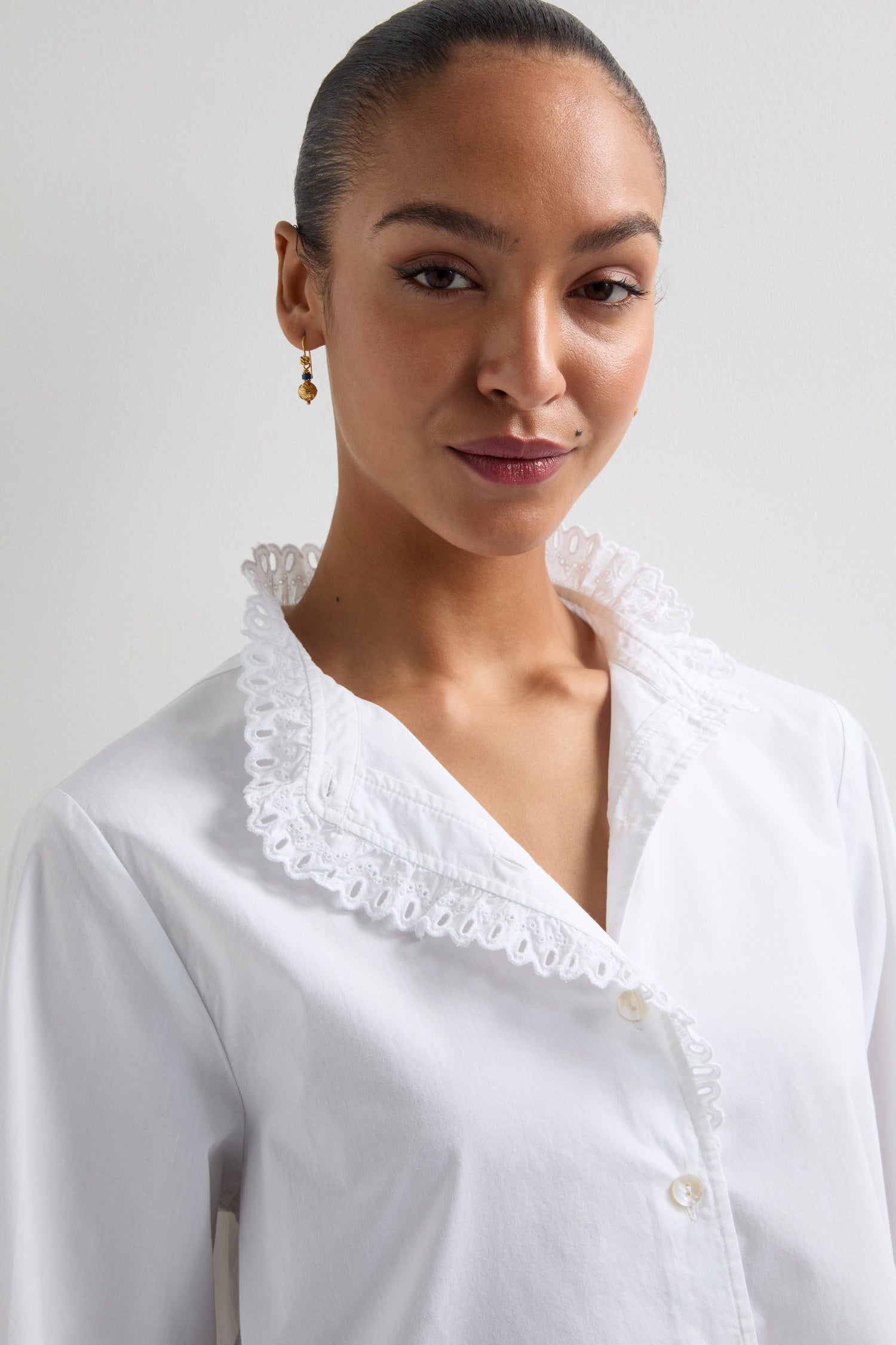 Frill Collar Shirt