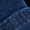 Close-up image of a textured blue fabric with parallel lines and small specks, showcasing the detailed stitching pattern commonly found in the Stretch Denim Pocket Dress.