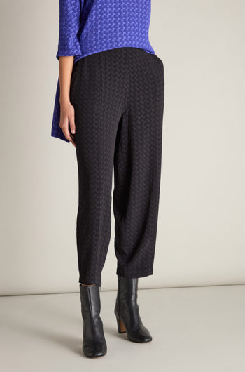 Small Square Jacquard Bubble Trouser