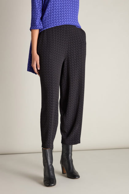 Small Square Jacquard Bubble Trouser