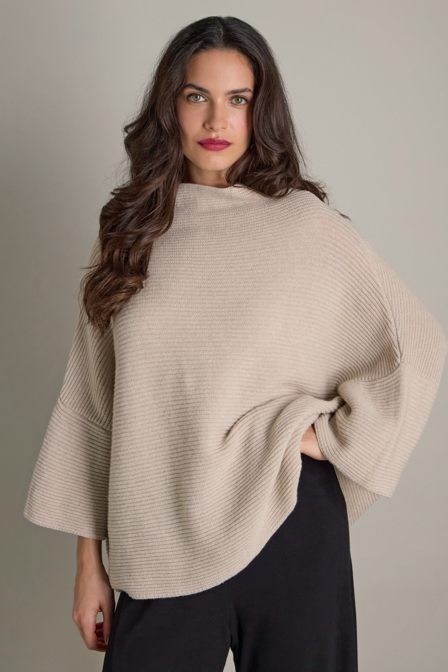 Pauline Rib Boxy Knit