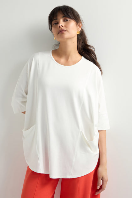 Batwing Pocket Top