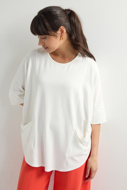 Batwing Pocket Top