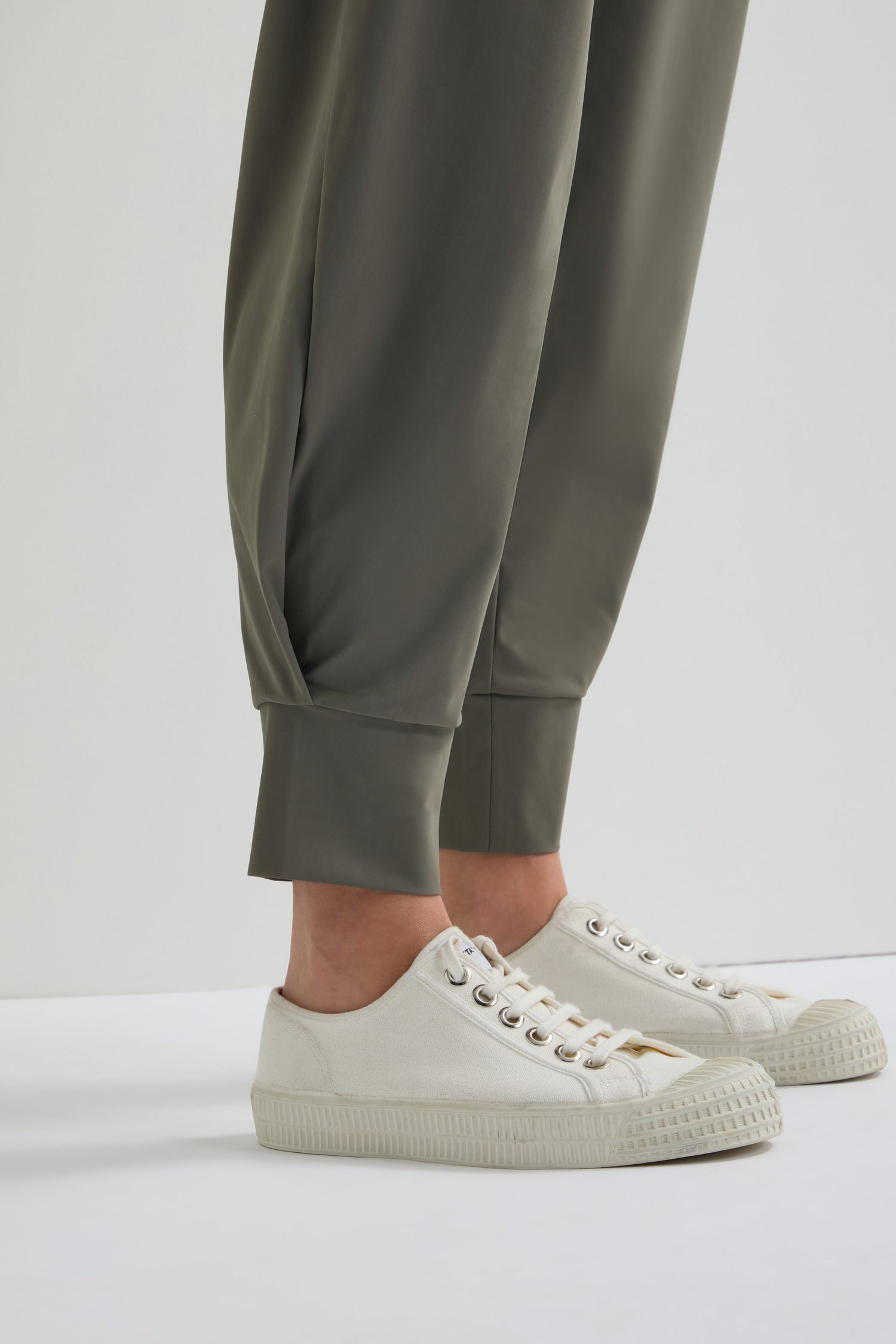 Khaki Tapered Cuff Trouser