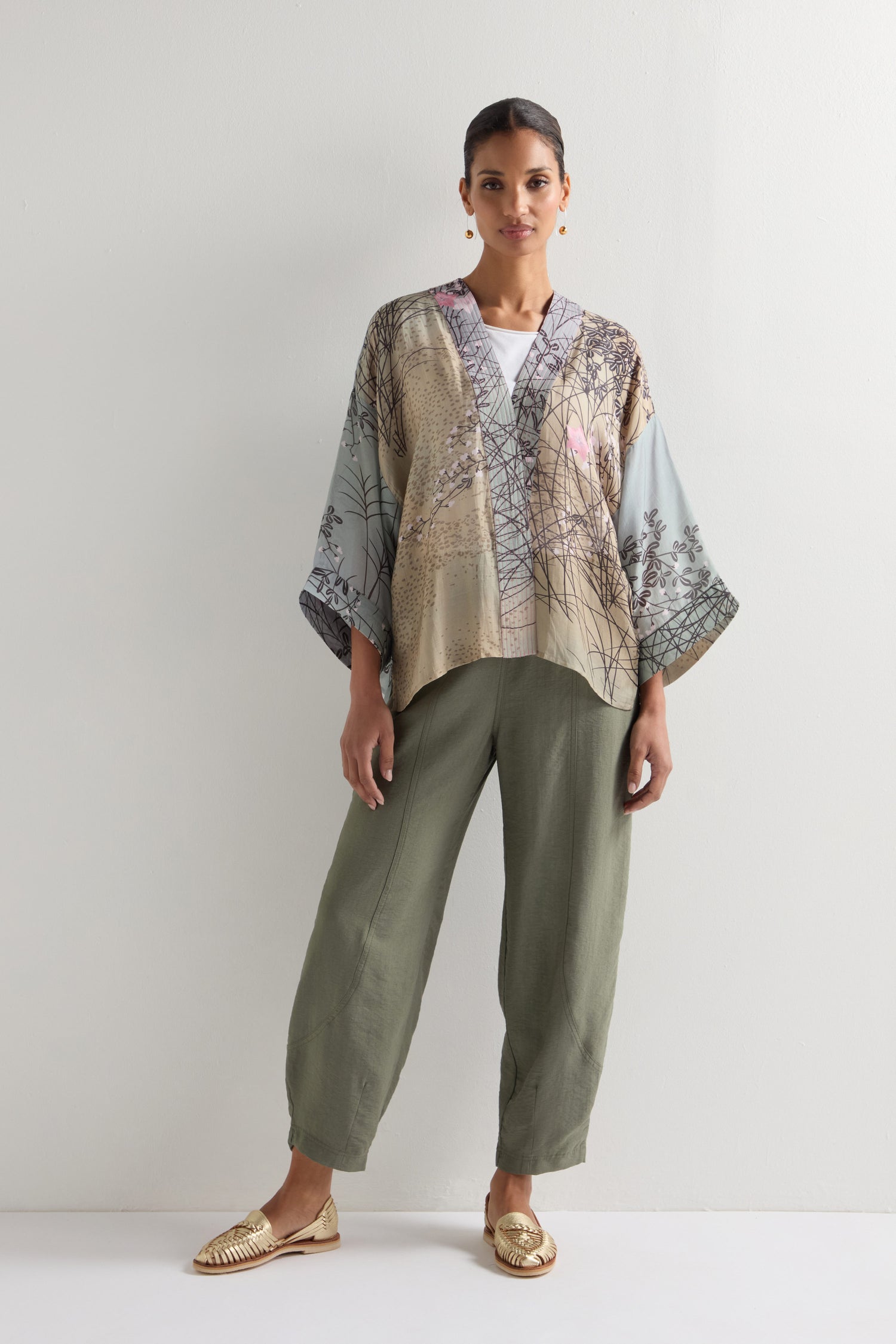 Dunes Print Kimono