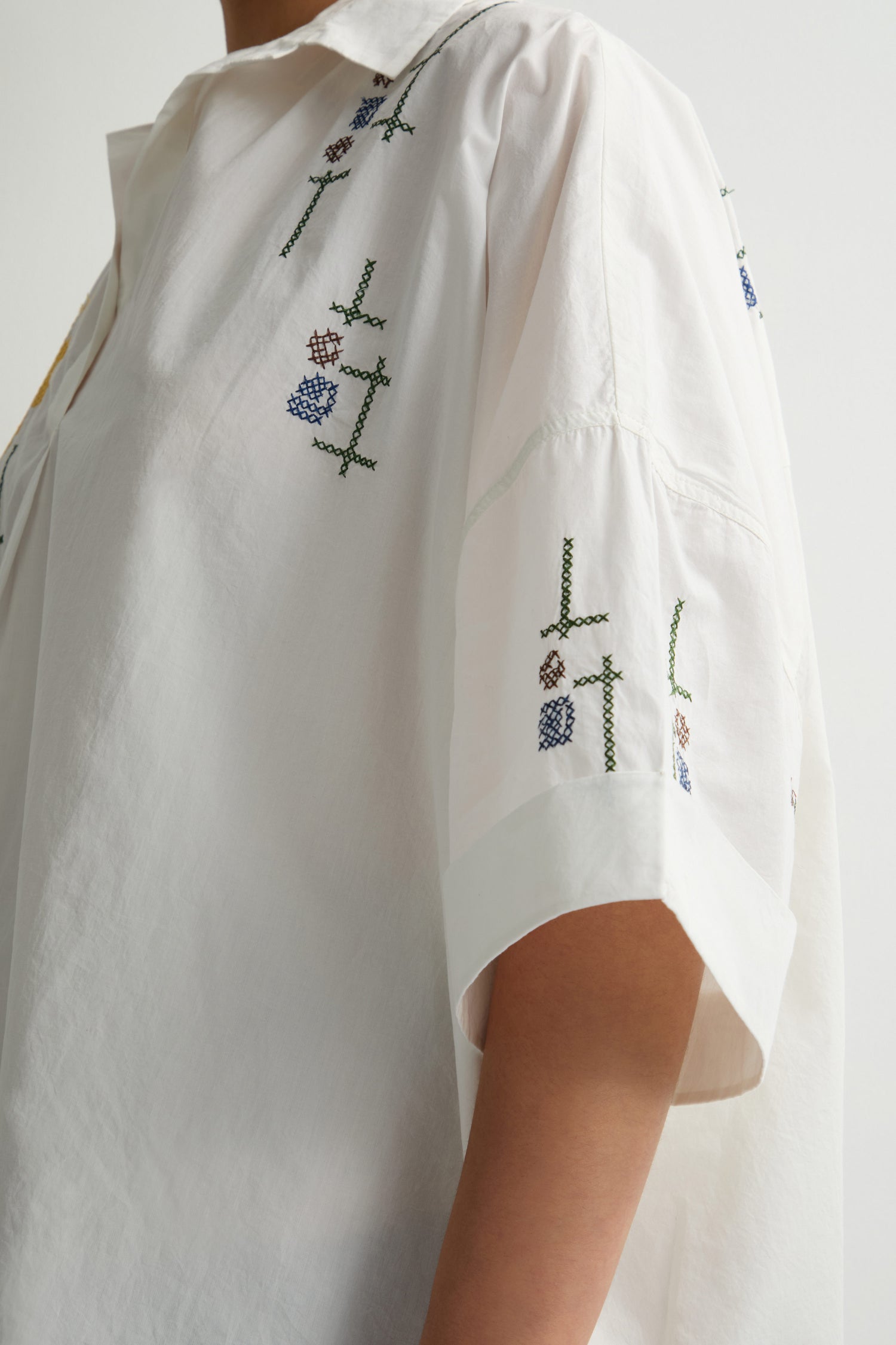 Cross Stitch Embroidery Tunic