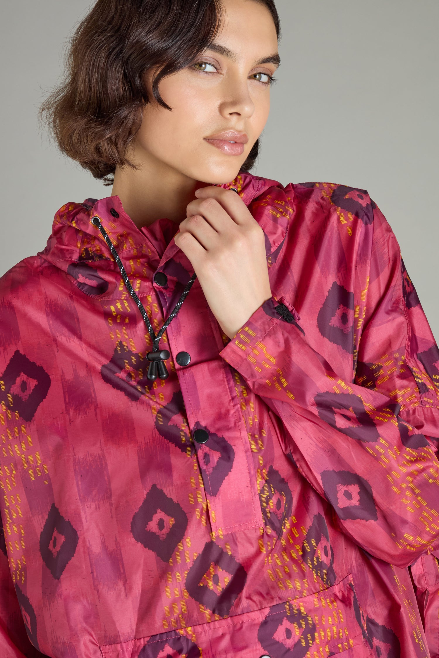 Ikat Poncho