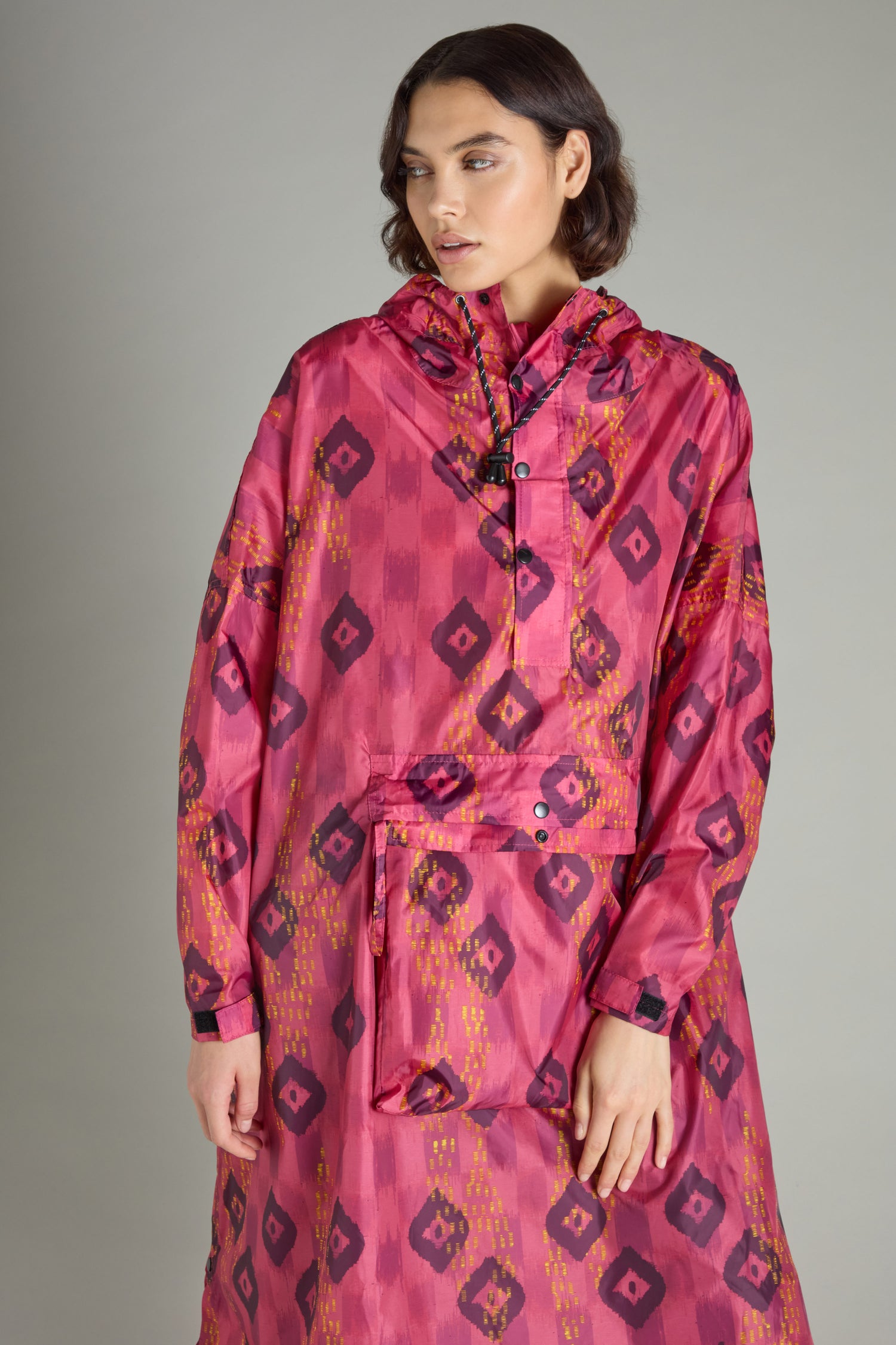 Ikat Poncho