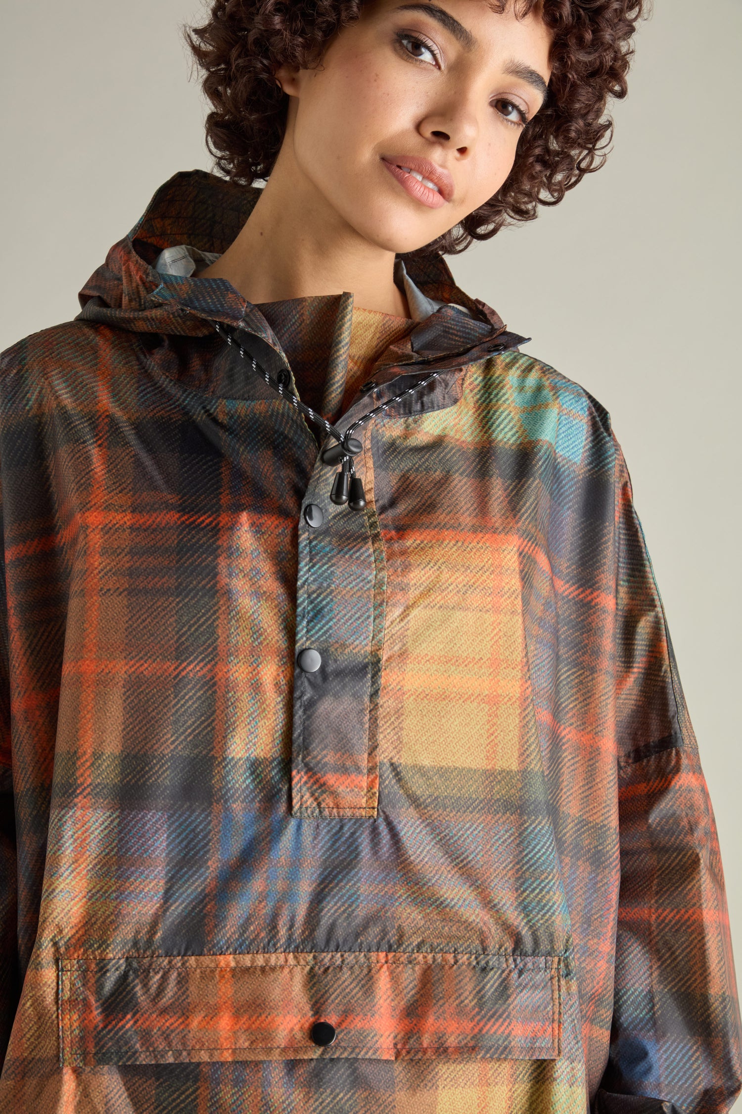 Tartan Poncho