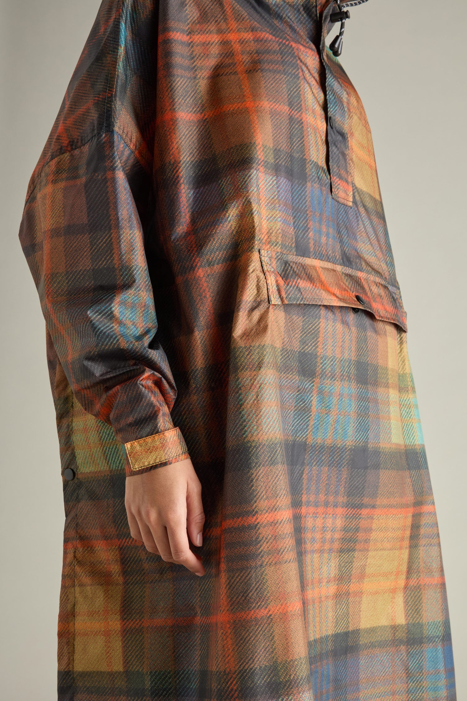 Tartan Poncho