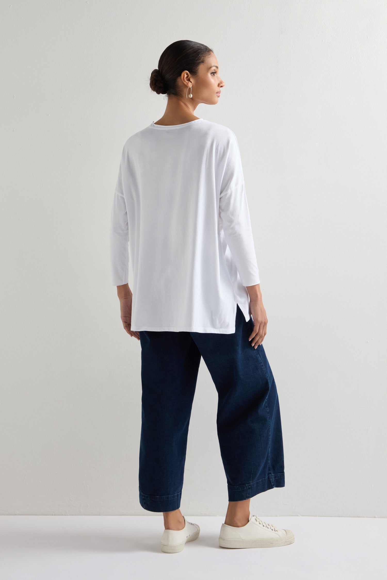 Cotton Jersey Relaxed Top