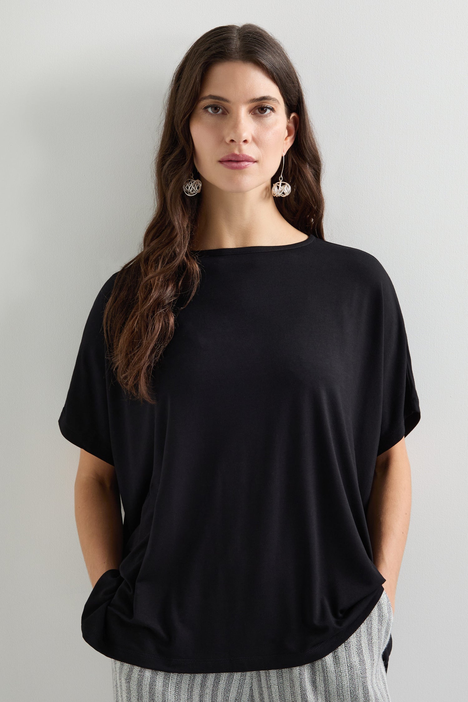 Viscose Jersey Square Top