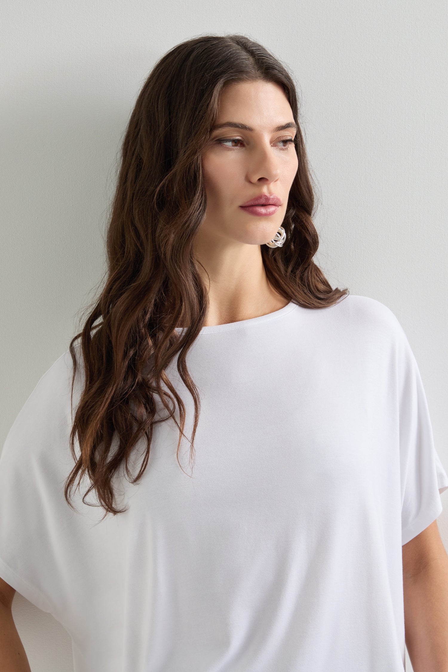 Viscose Jersey Square Top