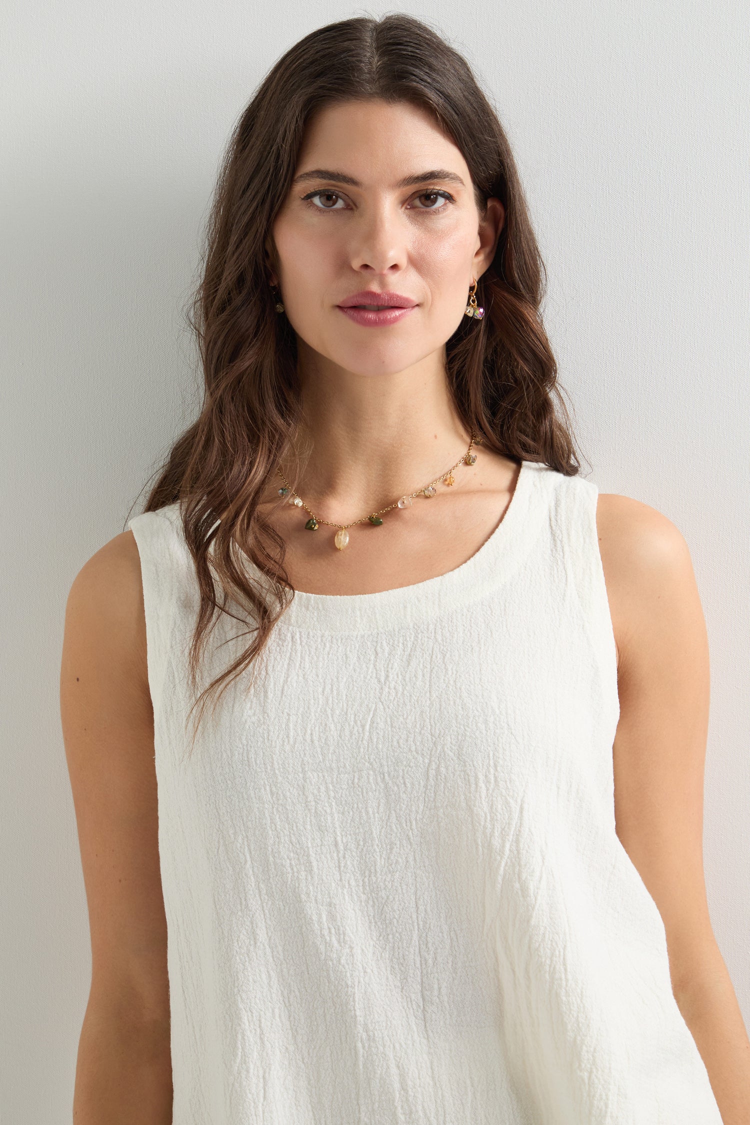 Linen Viscose Vest