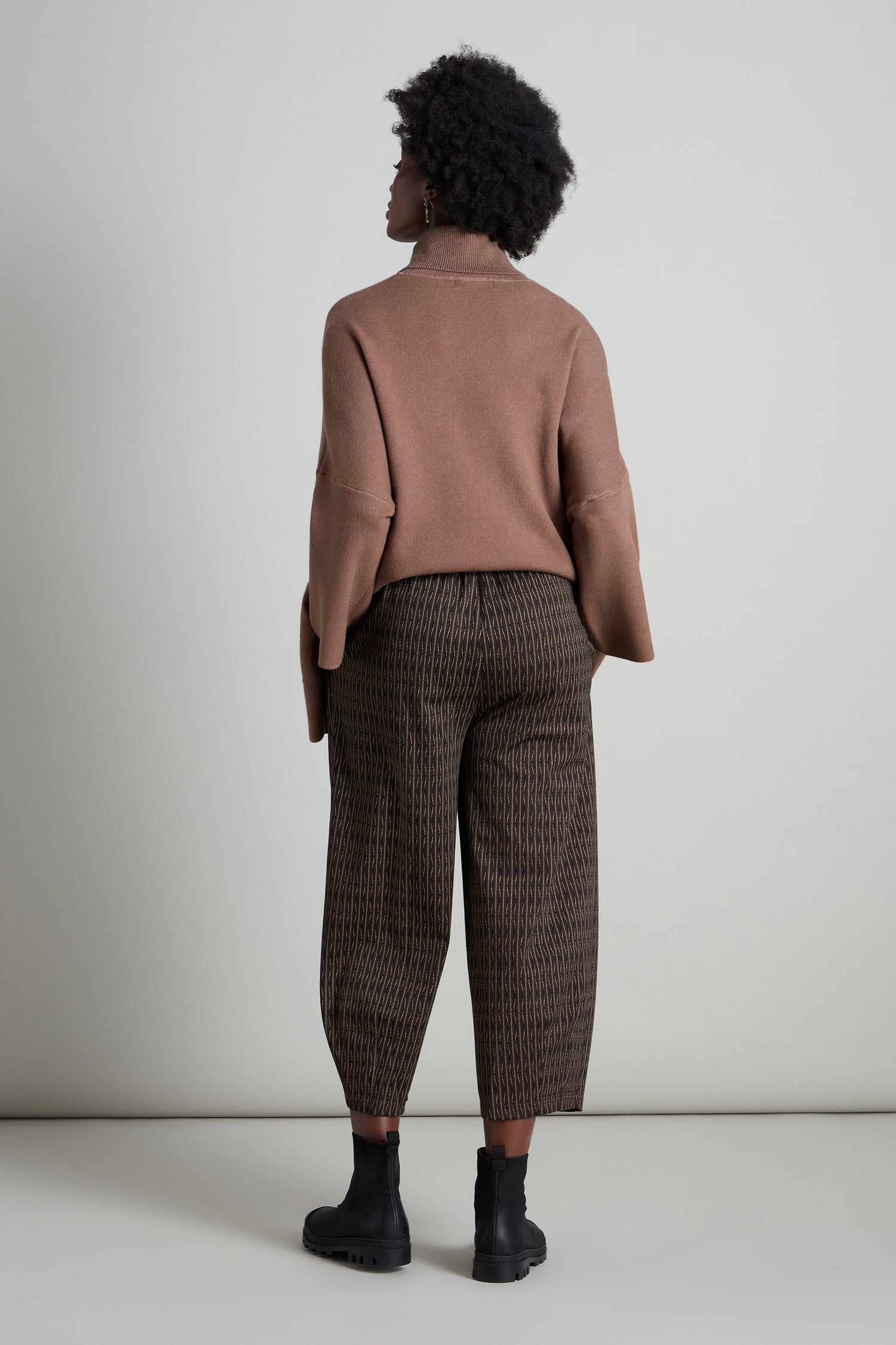 Mini Check Jersey Bubble Trouser