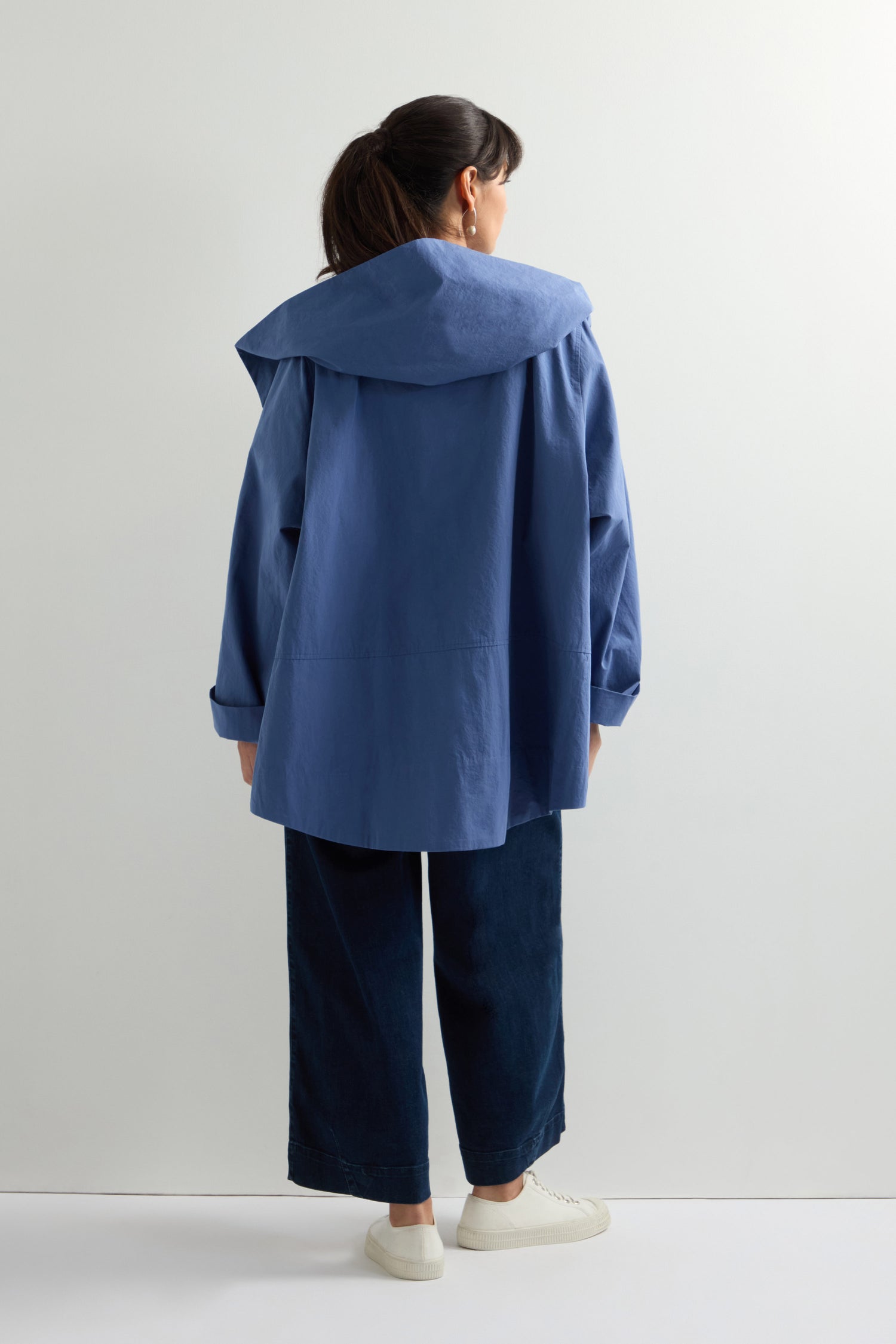 Hooded Asymmetric Jacket